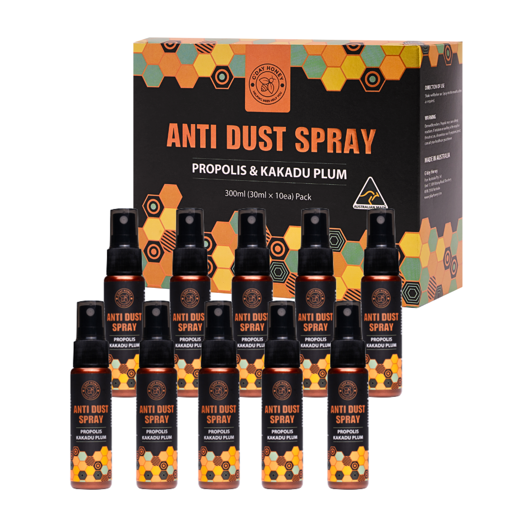 Anti Dust Propolis Spray With Kakadu Plum 30ml x10 Set (AU only)