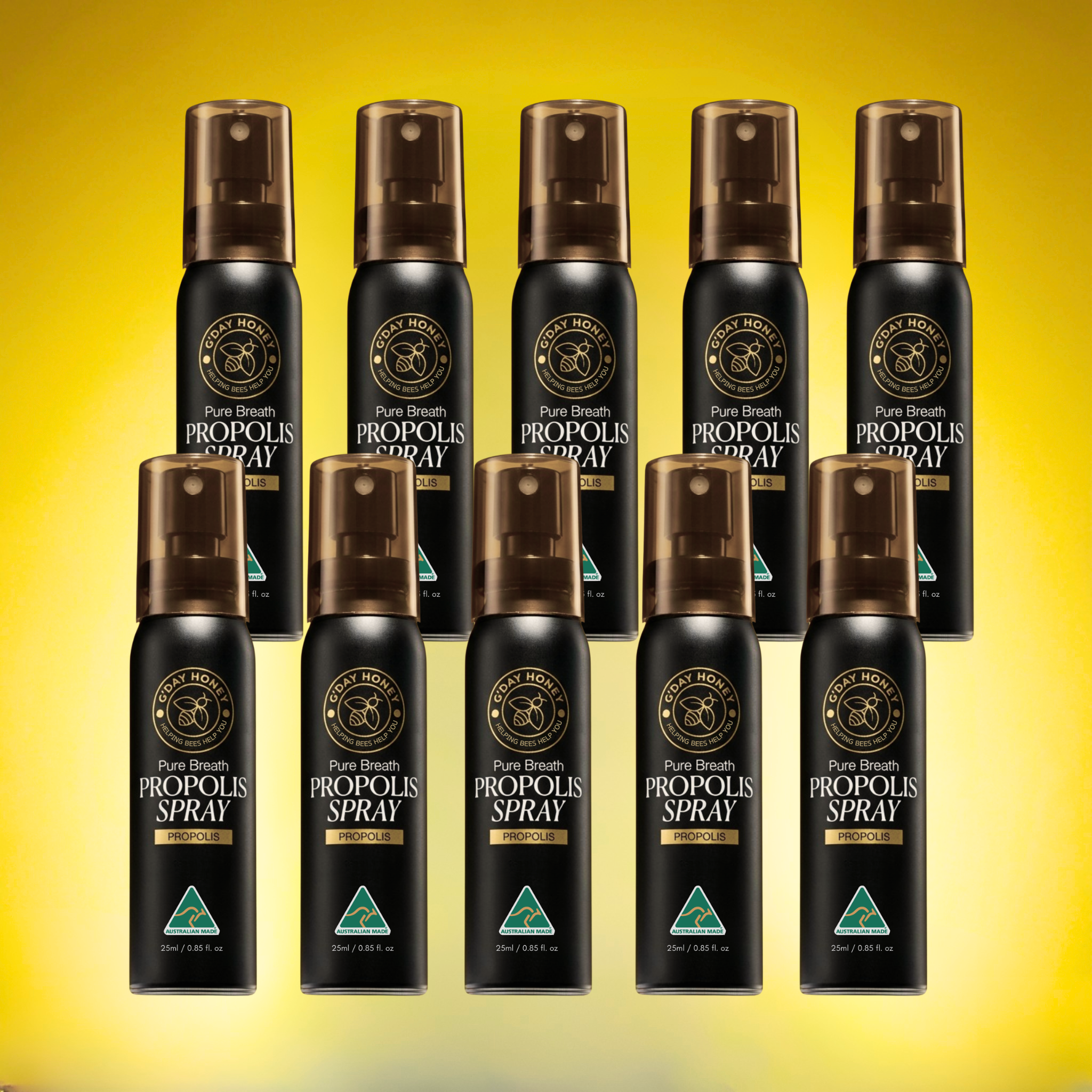 NEW Pure Breath Propolis Spray 25ml x10 Set (AU only)